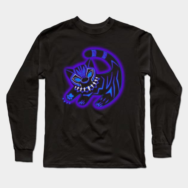 The panther king Long Sleeve T-Shirt by MIKELopez